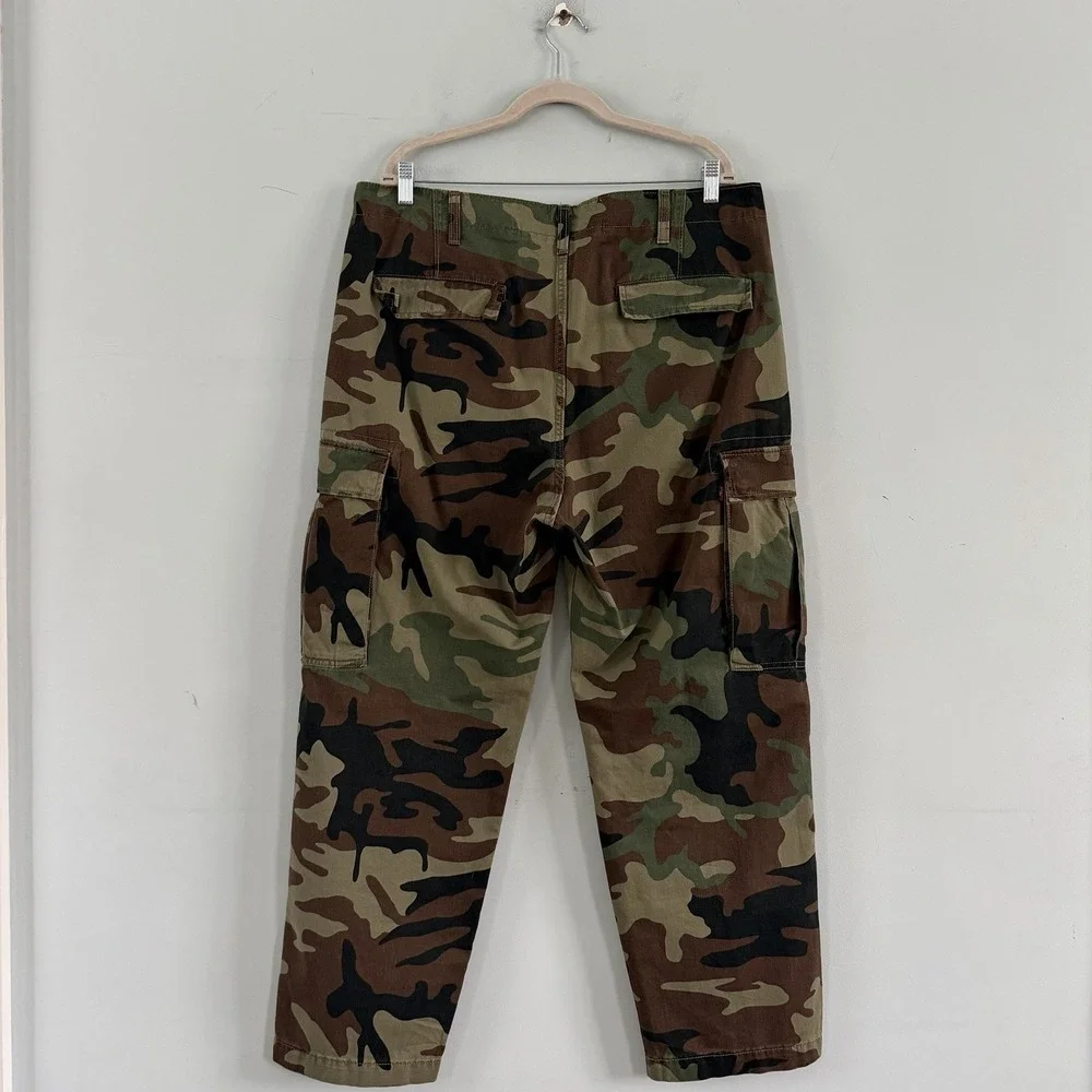 Levi's XX‎ Cargo Straight Fit Demitasse Phalarope Camo Cotton Twill Pants
